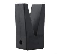 Rubber V-Block for Extreme Max Transom Saver 3005.2187 | Black Outboard Motor Transport Support Pad | Shock Absorbing Protector for Angled and Straight Models