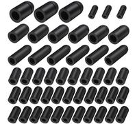 Rubber Vacuum Caps Plug Kit, 63 PCS Assorted Vacuum Plugs Hose End Caps Assortment Kit for Carburetor, Manifold, Automotive 3/16'' 5/16" 7/32" 1/4" 5/32'' 3/8'' 1/8“