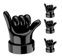 Rubber Valve Caps - Funny Middle Finger Prank Stem Cap 4Pieces Valve Caps - Car Tire Dust Covers | Rubber Tire Caps Funny Seal Air Caps For Car & Trucks