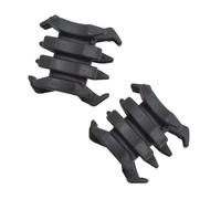 Rubber Vibration Damper Crab Bow Stabilizer for Compound Bows | Black Pair Set, for Bowhunters and Target Shooters, Outdoor Hunting and Shooting Use, Lightweight Add-on