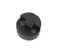 Rubber Violin Practice Mute Set, Violin Mute Black 1.90x1.90x0.90 cm 10 Pcs