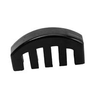 Rubber Violin Practice Mute Set, Violin Mute Black 5.1x2.5x1.1 cm 4 Pcs