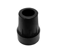 Rubber Walking Stick Tips 10 Pcs Rubber Pad Caps Non-Slip Walking Stick Crutch Cane Bottom Pads Cover Protector Climbing Hiking Pole Tip Accessories(22mm)