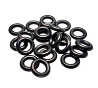 Rubber Washers, EPDM O-Ring Seal, 3.5 mm Wire Diameter, 4 mm ID, 11 mm OD, Round Sealing Ring, 10 Pcs(5 x 12 x 3.5 mm)