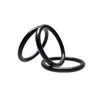 Rubber Washers, EPDM O-Ring Seal, 3 mm Wire Diameter, 24 mm ID, 30 mm OD, Round Sealing Ring, 10 Pcs(26 x 32 x 3 mm)