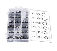 Rubber Washers, Rubber O Rings 225PCS O Rings Rubber O Ring Assortment Rubber Sealing Gaskets Multifunctional Wear Resistant Washer Kit