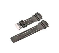 Rubber Watch Strap Fit for Casio Fit for G-Shock Replacement Black Camouflage Sport Waterproof Watchbands Accessories 16mm Watch Belt Watch Strap (Color : Black, Size : 16mm) Full of stars