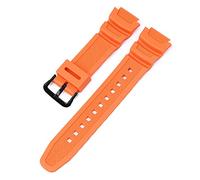 Rubber Watch Strap for Casio AQ-S810W/S800W AE-1000W SGW-400H/300H/500H W-735H Siliconewatch strap Black Pin Wrist Band Bracelet Interesting life