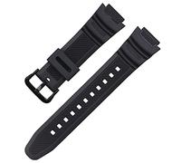 Rubber Watch Strap for Casio AQ-S810W/S800W AE-1000W SGW-400H/300H/500H W-735H Siliconewatch strap Black Pin Wrist Band Bracelet Interesting life