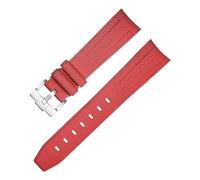 Rubber Watchband For Omega X Swatch Joint MoonSwatch Constellation Men Women Waterproof Sports 20mm Curved End Watch Strap Band