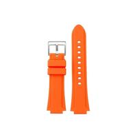 Rubber Watches Strap Waterproof Sports Watchband Compatible With I.w Carnival 589g 618g 612g 619g Bracelet(Coal Black)