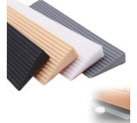Rubber Wheelchair Ramp, Non-Slip Indoor Threshold Ramp, Cuttable Sweeping Robot Portable Self-adhesive Curb Ramp for Bathroom Kitchen (white, 80x6.5x3cm(31.5x2.8x1in))