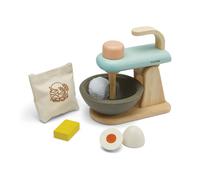 Rubber Wood Food Processor Toy Natural one size