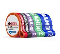 RubberBanditz Pull Up Assit Bands | Heavy Duty Resistance Exercise Bands for Powerlifting, Mobility, and Stretching (20-150 lbs)