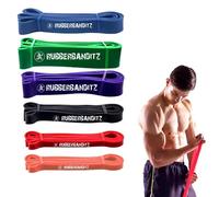 RubberBanditz Pull Up Assit Bands | Heavy Duty Resistance Exercise Bands for Powerlifting, Mobility, and Stretching (20-150 lbs)