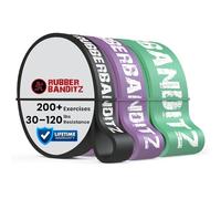 Rubberbanditz Pull Up Assit Bands | Heavy Duty Resistance Exercise Bands for Powerlifting, Mobility, and Stretching (30-120 lbs)