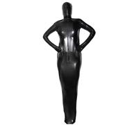 Rubberfashion Bondage Sleep Sack - Extreme Sleeping Bag with Arms and Mask - Sauna Bag - Bodybag for Men and for Women M Wetlook Black