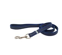 Rubberised Lead with Hand Strap - Blue, 200 cm (2 m)