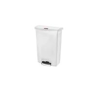 Rubbermaid 1883561 trash can 90 L Rectangular Plastic Resin White