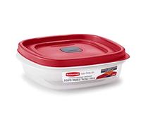 Rubbermaid 2030328 Easy Find Vented Lid Food Storage Container, 3-Cup (4)