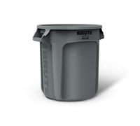 Brute Rubbermaid Brute Utility Container 37.9L Grey
