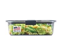 Rubbermaid Brilliance Food Storage Container, Large, 9.6 Cup, Clear 2024351