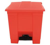 Rubbermaid Commercial 640-6143-RED 8-Gal Step-On Trash Container