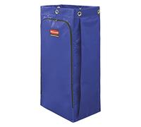 Rubbermaid Commercial High Capacity Cleaning Cart Bag, 34 Gallon, Blue, 1966883