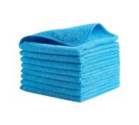 Rubbermaid Commercial Microfibre Cloth, 40cm x 40cm, Blue (Pack of 24 Cloths) 1820583