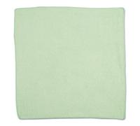 Rubbermaid Commercial Microfibre Cloth, 40cm x 40cm, Green (Pack of 24 Cloths) 1820582