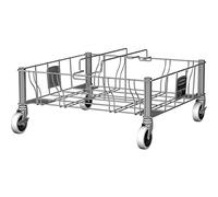 Rubbermaid Commercial Products 1956191, Stainless Steel Double Dolly