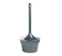 Rubbermaid Commercial Products Aladdin Smokers' Station Hammertone Charcoal FGR1639EHGR