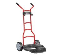 Rubbermaid Commercial Products Brute Construction and Landscape Dolly, Wheels (1997410), Red