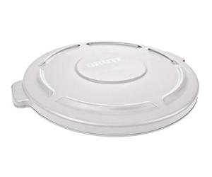 Rubbermaid Commercial Products Brute Snap-On Lid 38 Litre White FG260900WHT