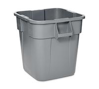 Rubbermaid Commercial Products Brute Square Container 106 Litre Grey FG352600GRAY