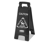 Rubbermaid Commercial Products Executive Series Multilingual Caution Sign