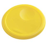Rubbermaid Commercial Products FG572200YEL, Plastic Food Storage Container Lid, Round, Yellow, 3.8 L