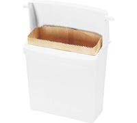 Rubbermaid Commercial Products FG614000WHT Sanitary Napkin Receptacle with Rigid Liner White