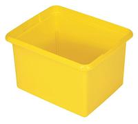 Rubbermaid Commercial Products FG9T8400YEL-1, Polypropylene Organizing Bin - Yellow