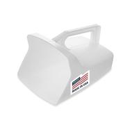 Rubbermaid Commercial Products Food Service Scoop, 64-Ounce, White, for Ice and Ingredient Use, Restaurant Kitchen