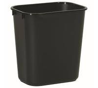 Rubbermaid Commercial Products Wastebasket 12.9 L, Black, FG295500BLA