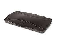 Rubbermaid Commercial Products Slim Jim Hinge Lid Black FG267400BLA
