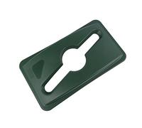 Rubbermaid Commercial Products Slim Jim Mixed Recycling Lid Green 1788373
