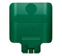 Rubbermaid Slim Jim Recycling Station Billboard Green