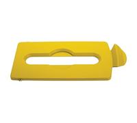 Rubbermaid Commercial Products Slim Jim Recycling Station Yellow Paper Slot Lid 2007882