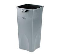 Rubbermaid Commercial Products Square Container 87 Litre Grey FG356988GRAY