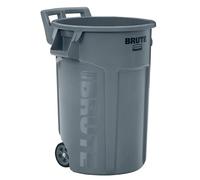 Rubbermaid Wheeled Brute Recycling Bin Grey 167L