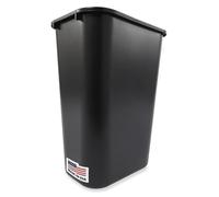 Rubbermaid Commercial Products Waste Basket Large 39 Litre Black FG295700BLA