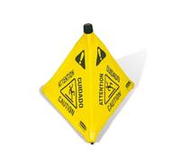 Rubbermaid Pop Up Cone "Caution" 760mm- you get 12