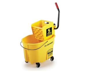 Rubbermaid Commercial WaveBrake Side Press Combo Mopping Trolley